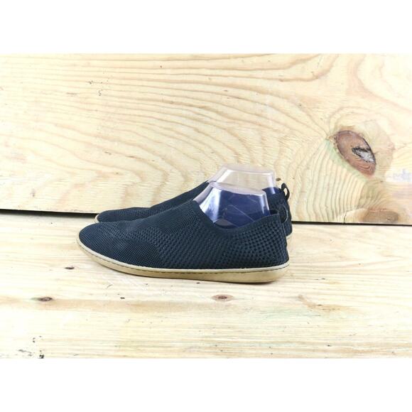 Born Womens Shoes Sz 10M Black Mesh Antero Slip On Flats - Picture 1 of 9